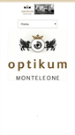 Mobile Screenshot of optikum-monteleone.de